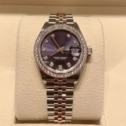 Designerskie zegarki Diamond Watch Kobiety Top Wysokiej jakości Nieustanne automatyczne mechaniczne mechaniczne 31 mm zegarek ze stali nierdzewnej Ruch Ladies Sapphire Crystal Oryginalne pudełko