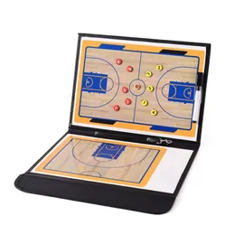 Basketball Coaching Board Allenatori a doppia faccia degli appunti a secco a secco W Marker Tactical Board 296y