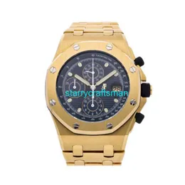 Lyxklockor APS Factory Audemar Pigue Royal Oak Offshore Auto Oro Uomo Orologio 25721BA.OO.1000BA.03 ST03