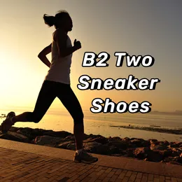 Designer sneakers skor casual skor mode män och kvinnor som kör snörning låg-topp sport andas B22 sneaker tenis chaussure med låda