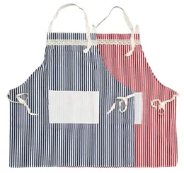 Reron per la casa ristorante Pinafore in cotone Cotone Regolabile per la pulizia della casa Accessori per cucina Accessori cucina Apron a strisce Gad8810440