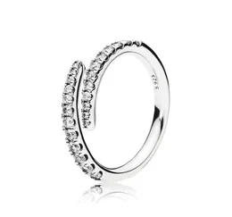 Neuankömmling Luxusdesigner Schmuck CZ Diamond Ring Original Box für 925 Sterling Silber Shooting Star Ring5425346