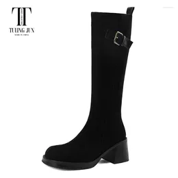 Stiefel Tuling Jun 2024 Winter Damen Runded Toe Ze