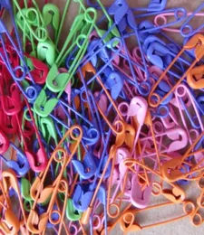 1000 pezzi colorato perno di sicurezza in acciaio per ciondoli per gioielli tag di appendi Craft fai -da -te in 23 mm Long1137334