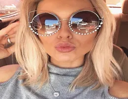 Winla 2020 Fashion Sexy Cat Eye Sunglasses Women Coating Mirror Mirror Diamond Decoration نظارات الإناث ظلال UV400 WL10162095503