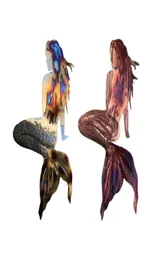 Gartendekorationen Metall Seamaid Skulptur Schmiedeeisenhandwerk hohl Out Fischschwanz Silhouette Statuen Wandkunst Hanging Dekoration4929607