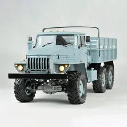 CROSSRC UC6 6WD 112 RC Electric Remote Control Model Car Simulation Military Truck KIT Adult Kids Toys 240430