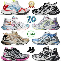 2024 Дизайнерские туфли Трек 7.0 Runners The Shoe Triple S Runner Sneaker Hotte Tracks Tess Gomma Paris Speed Platform Fashion Outdoor Sports Zapatos Schuhe