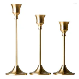 Candle Holders Metal Candelabra Holder Wedding Table Centerpieces Stand Candelabrum Desktop Home Decoration 3pcs/set Dropship
