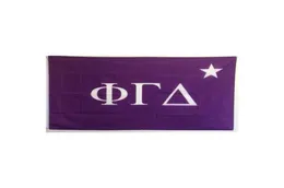 Phi Gamma Delta Fiji Flag 3x5 fot Double Stitched High Quality Factory levererar direkt polyester med mässing GROMMETS7957201