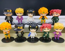 1pc casuale 1pcs anime jojo bizzarre avventura figura kujo jotaro figurina josuke kakyoin action figure modello giocattolo ha inviato casualmente C08705075