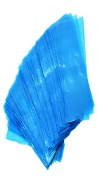 200pcslot السلامة القابلة للتصرف في البلاستيك البلاستيك واضحة الوشم الأزرق الوشم أكياس الغلاف قلم القلم الوشم.