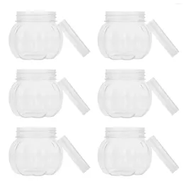 زجاجات التخزين 12 PCS PET JUPPKIN JAR GARP SPARTIN