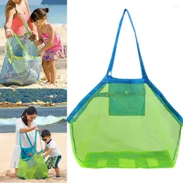 Shopping Bags Children Sand Away Protable Baby Bathroom Mesh Bag Kids Toys Storage Large Beach For Towels Women Cosmetic Makeup