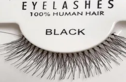 50 par Röd körsbärsfalskt ögonfransar 100 Handgjorda hårremsor Lash Fake Eye Lashes S M L3993027