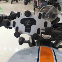 Мотоцикл подставка для алюминиевого велосипеда держателя мобильного телефона для мотоцикла для мотоцикла Универсальная подставка для телефона 540 ° Регулируемая 240430