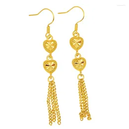 Orecchini per borchie Double Love Fashion 24k Gold Plaked Factory Direct