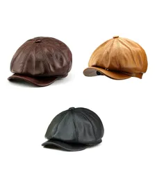 Cap cappello da giornale vera vera e propria Cappelli da uomo Fashion Fashion Flat Caps Vintage Short Brim Unisex Classico Cappelli eleganti 55547817