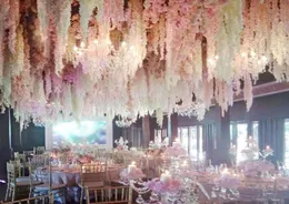 30 to 120 CM Home Fashion Artificial Flower Hydrangea Party Romantic Wedding Decorative Silk Garlands Wisteria Ornament9593347