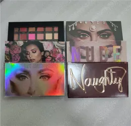 Beauty Makeup 18 Colors Rose Naughty Matte Shimmer Leyeshadow Palette بالحجم الكامل Mercury Eye Shadow Cosow Plettes 6 St1936801