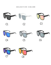 8 ألوان العلامة التجارية مصممة ألوان النظارات الشمسية للجنسين في الهواء الطلق الرياضة Sunglass الإطار الكامل النظرة UV400 حماية googles sunglasse2250171