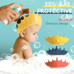Caps Crown Regolabile Baby Shower Baby Baby Shampoo Cap Case Protezione Protegge i bambini e impedisce all'acqua di entrare nei bambini orersl2404