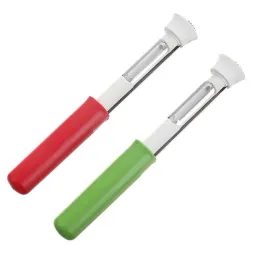 Aço inoxidável CORER DE CORER PEELER PERA PEAR APLATE VEGEM VEGECLEMENTE REMOVER CORTE DO CUTADOR DE CONUTAÇÃO FERRAMENTAS DE GADGAS DE COZINHA ZZ ZZ