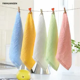 Towels Robes 5 pieces/batch 25 * 25cm ultra soft baby bathtub towel artificial silk and bamboo towel perfect baby gift baby travel bathtub setL2404