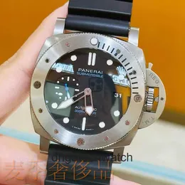 Orologi di designer di fascia alta peneraa per orologio da uomo automatico per orologio meccanico da uomo in titanio completo PAM01305 Originale 1: 1 con logo e scatola reali