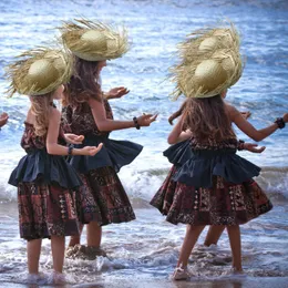 Weitkrempeln Hats Bucket Hats 4-16 Stücke mexikanischer Strohhüten Haii Str CS Beachcomber für das brasilianische Festival Junina Beach-Kostümpartys J240505