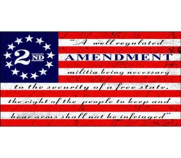 35 ft we039ll difendi 2 ° secondo emendamento 1791 bandiera americana vintage in ottone in ottone di ottone ic decorazioni da parete arte caverna ou4986837