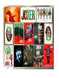 Joker нанесите счастливое мемориальное мемориальное пластинку в классическом фильме Vintage Metal Tin Signs Bar