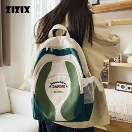 Y2K Korean Unissex Laptop Book Bag School Girl Backpack Bags Student Bag School Girls Travel Ladies Teenage Mackpachs For Women 240426