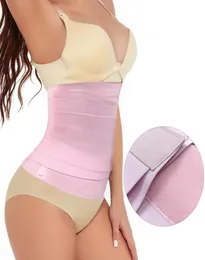 Comfortable Durable Spandex Tummy Wrap Waist Trainer Corset Workout Sauna Sweat Belts Abdomen Belly Shapewear Body Shapers DHL9801071