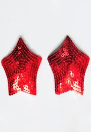 cheap red sexy women039s star sequin pasties breast bra adhesive nipple cover sex toy for adult erotic costume lingerie 173085335731