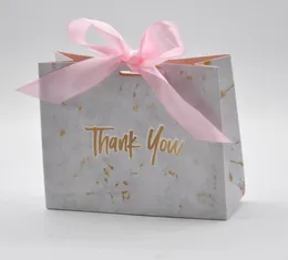 Wrap regalo da 50 pack packaging borse per la festa di nozze bomboniere Candy Birthday Marble Storage Box personalizzato Whlesa7997018