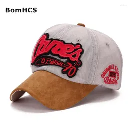 Ball Caps BomHCS Baseball Cap Cotton Hat Embroidery Man Sun Visor Hats