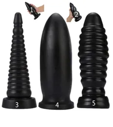 6 Style Big Dildo XXXL Buttplug Anal Plug 2021 Nya sexiga leksaker för män Ass Hole Plug Toy Gay Dilator vuxen Sexyo9741291