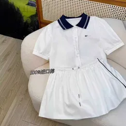 2ピースドレスデザイナーブランド24 Gao Dingchun New ZhangYuanying College Style Age Aed White Shirt -Sleeved Shirt Top Half Skirt Miuシリーズセットx2do