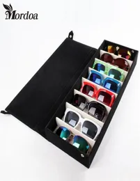 8 Caixa de caixa de grade de armazenamento de 8 grades para jóias de óculos de sol de óculos de sol, exibindo com rack enseada 485x18x6cm 2109146032354