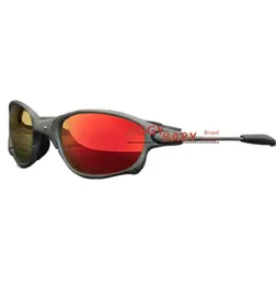 Лучшие марки дизайнер Sports x Metal Juliet XX Солнцезащитные очки езда езды на велосипеде Поляризованные солнцезащитные очки Цветные зеркало высокое качество 8900364