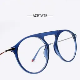 Testa hela tfseries unisex Young Round Optical Glasses 5021145 för receptbelagda glasögon mode prydnad Factory helhet 4283903