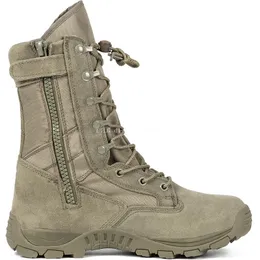 High Top Combat Boots Green Desert Brown Boot Lightweight Training Boots vandringsstövlar Militärman Taktiska stövlar BOTA MASCULINA 240418