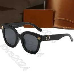 Mode runde Sonnenbrille Brillen Sonnenbrillen Designer Marke Black Metal Rahmen dunkle 50 -mm -Glaslinsen für Herren Damen Besseres braune Koffer Lunette de Soleil