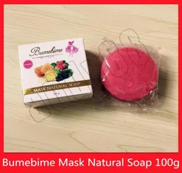 Novo cuidado da pele do corpo da pele Bumebime Sabão natural sabonete artesanal com frutas essenciais 100g DHL 10121832793302