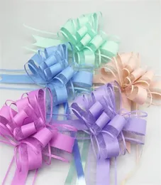 100pcs orta boy 30mm düz renkli gümüşblackbeige plow bow kurdele hediyesi paketleme çiçek yay düğümü parti düğün araba odası dekor 23810536