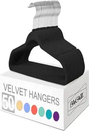 Premium Velvet Childrens Baby Hangers for Closet Safe Kids 50 Pack Drable 11inch Clothes Non Slip Toddler Spädbarn Sturdy2780272