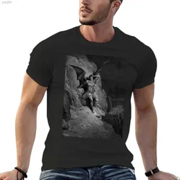 T-shirts masculinos Gustave faz camiseta new Paradise Lost Black Camise