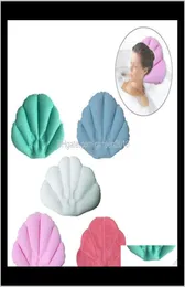 Other Toilet Supplies Pvc Soft Bath Pillow Home Comfortable Spa Inflatable Shell Shaped Bathtub Neck Cushion Bathroom Accessories 6583402