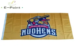 Milb Toledo Mud Hens Flag 35ft 90cm150cmポリエステルバナーデコレーションフライングホームガーデンフェスティブギフト8457127